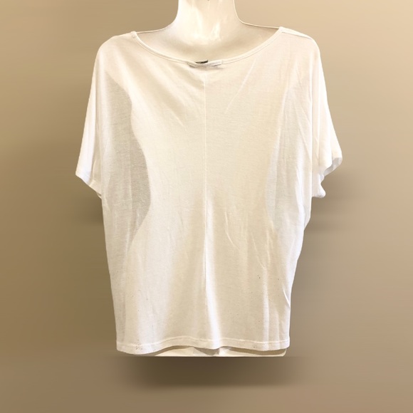 (3/40$) feather pattern casual top - Picture 2 of 3